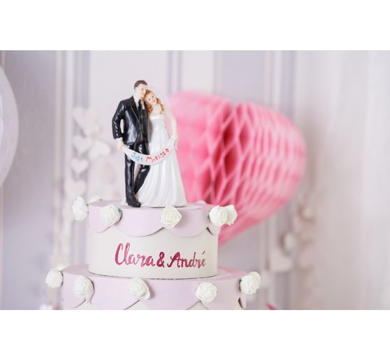 Wedding couple "Just Married"