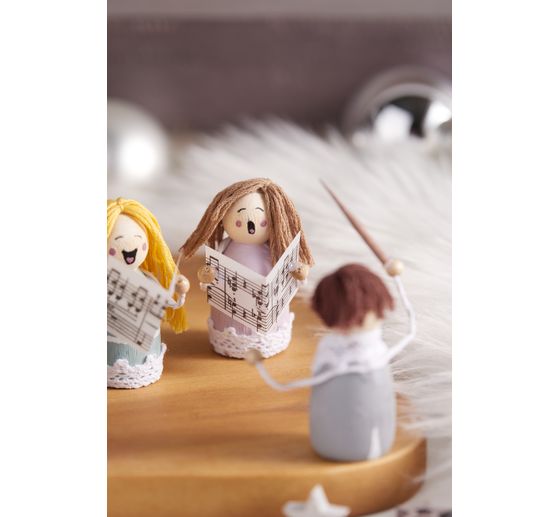 Houten figuur "Cone"