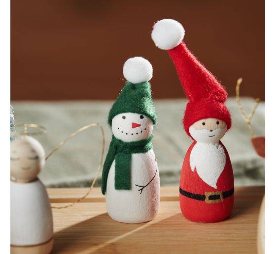 Houten figuur "Cone"