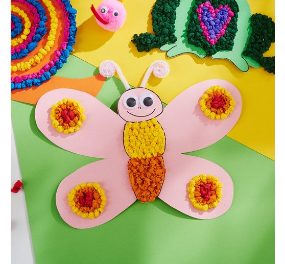 VBS Wobbly eyes to glue on "Round", 20 mm, 30 pieces