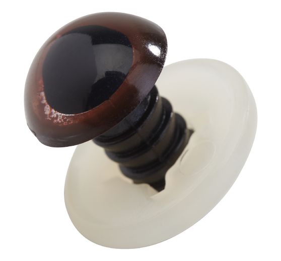 Beren ogen bruin, Ø 9 mm, 10 stuks