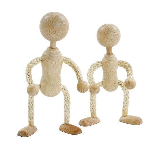 Raw Doll with head, approx. 10 cm
