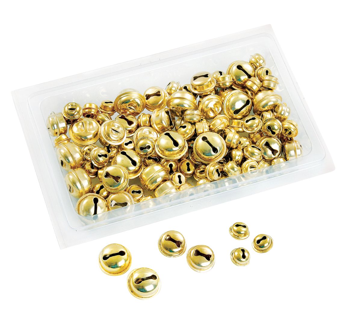 Bellen "Goud", 110 stuks, assorti