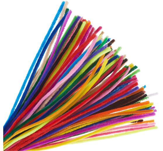 VBS Chenille wire "Colormix", 50 cm, set of 100