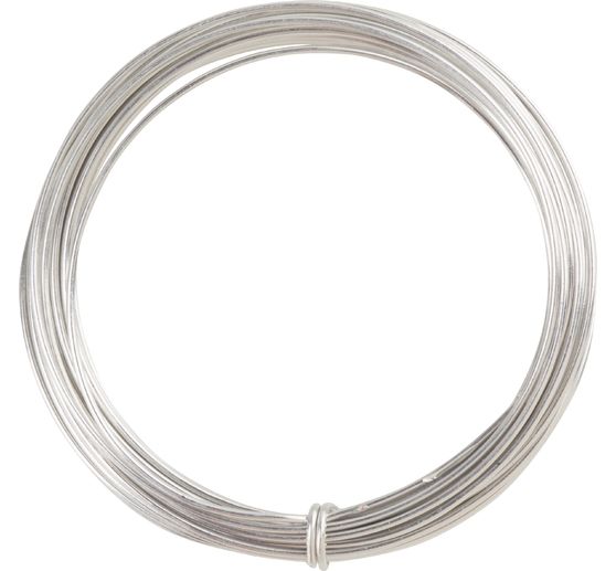Aluminium wire 3 mm, silver