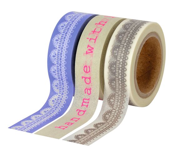 VBS Masking Tape, set of 3 "With Love"