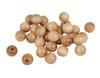 Houten kralen, Ø 12 mm, 30 stuks
