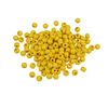 Wooden beads, Ø 4 mm, about 165 pieces Yellow