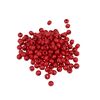 Wooden beads, Ø 4 mm, about 165 pieces Red