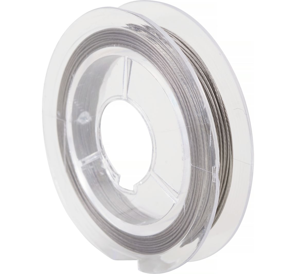 Juwelendraad, 10m, Ø 0,45mm - Zilverkleurig