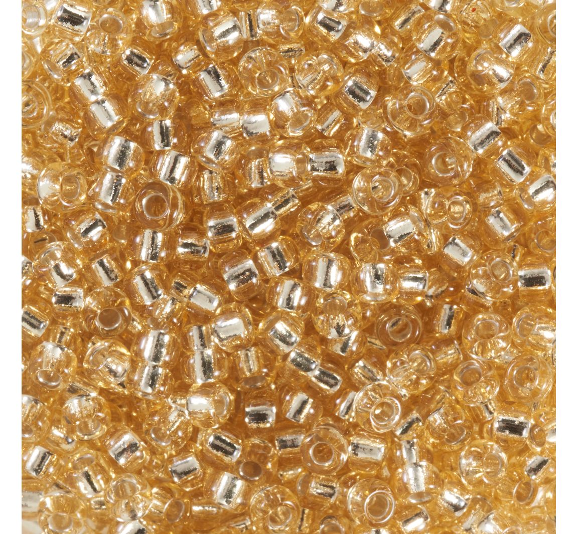 Miyuki Rocailles - silverlined gold