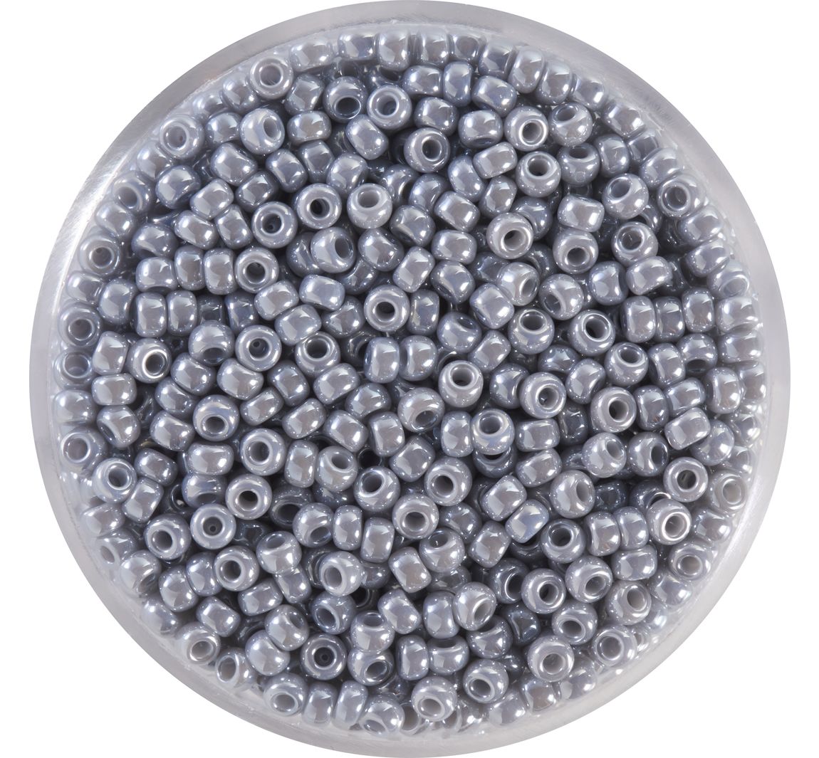Miyuki Rocailles - Pearl-Grey