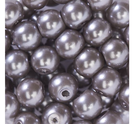 Glazen waskralen, Ø 6 mm, 55 stuks