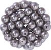 Glass wax beads, Ø 6 mm, 55 pieces