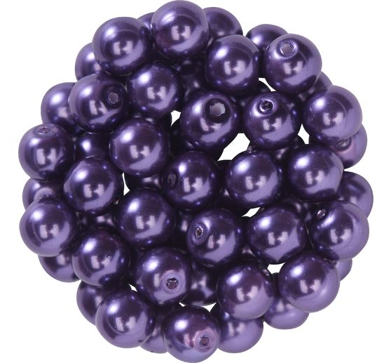 Glazen waskralen, Ø 6 mm, 55 stuks