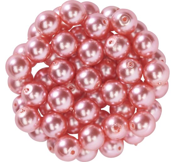 Glazen waskralen, Ø 6 mm, 55 stuks