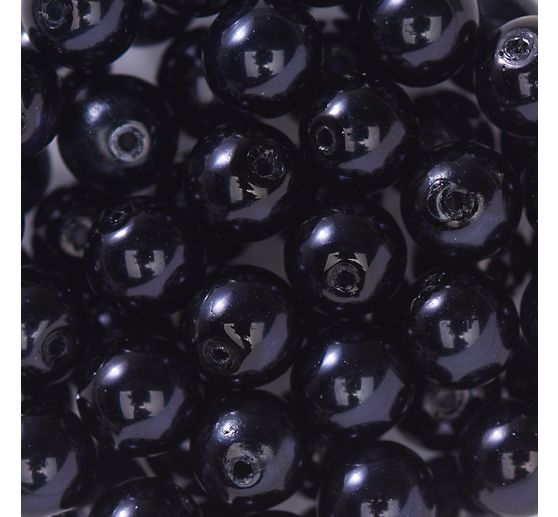 Glazen waskralen, Ø 6 mm, 55 stuks