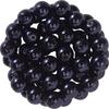 Glass wax beads, Ø 6 mm, 55 pieces