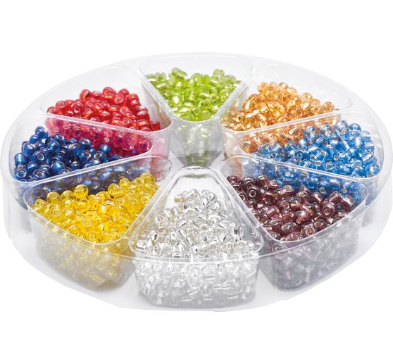 Bead assortment Rocailles Silverline