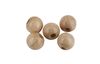 Wooden beads, Ø 6mm, approx. 125 pieces