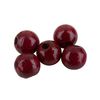 Wooden beads, Ø 8 mm, 85 pieces Cherry Red