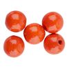 Wooden beads, Ø 10 mm, approx. 50 pieces Orange