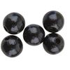Wooden beads, Ø 10 mm, approx. 50 pieces Black