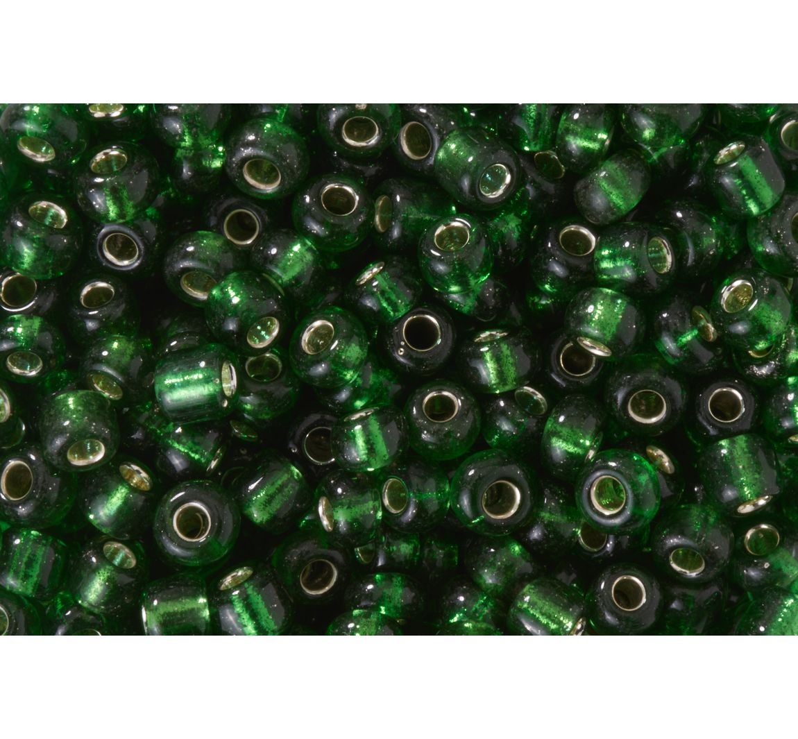 Rocailles "Silverline" - Groen