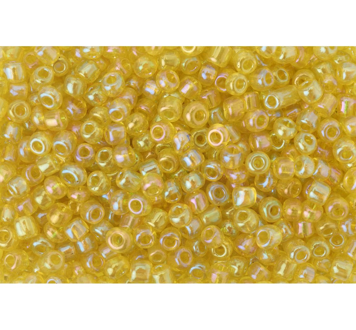 Rocailles "Rainbow" - Goudgeel