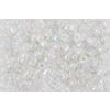 Rocailles "Rainbow" Silver-Clear