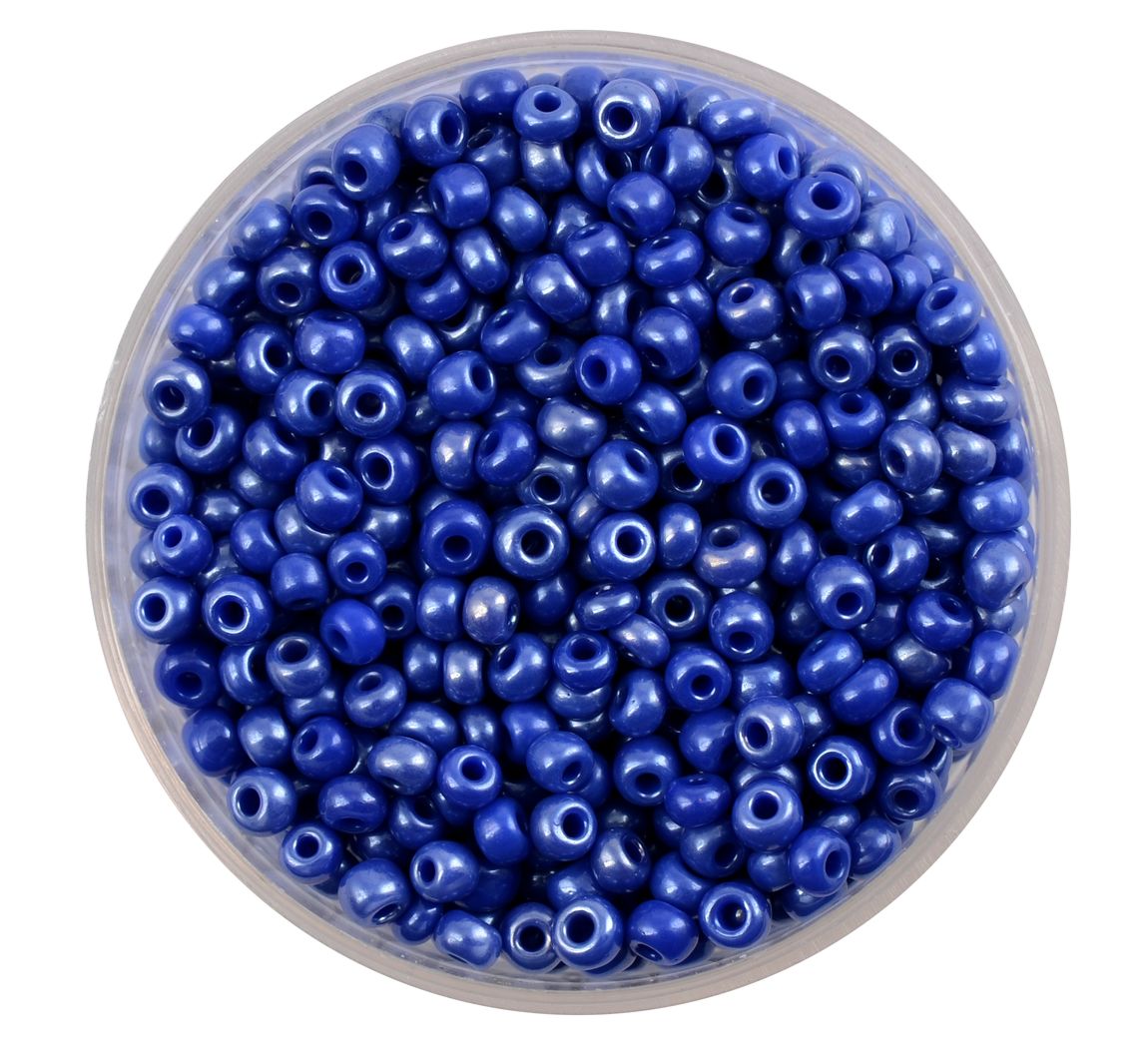 Rocailles "Parelmoer" - Donkerblauw