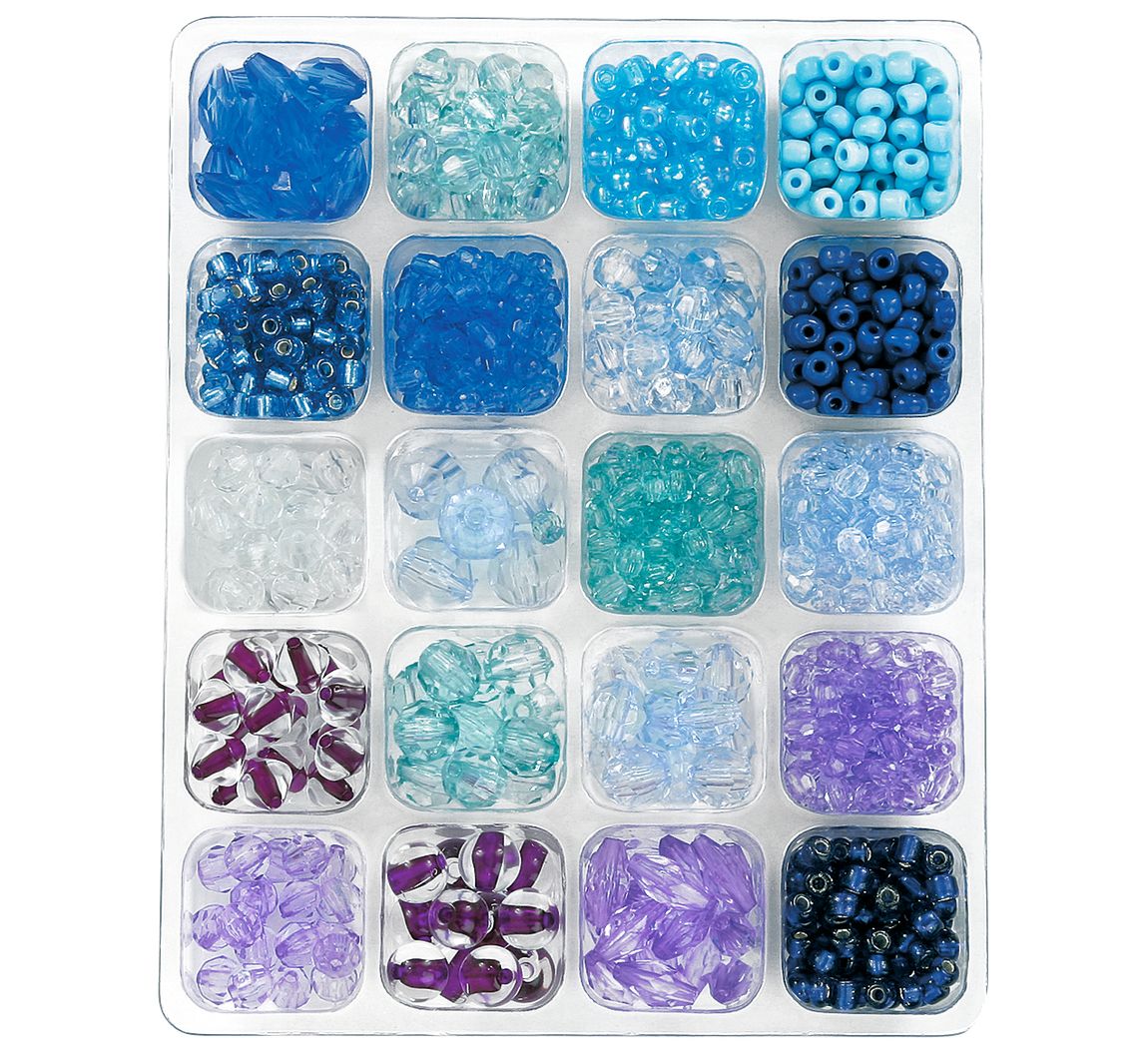 Parelmoerdoos - Blauw/Purper