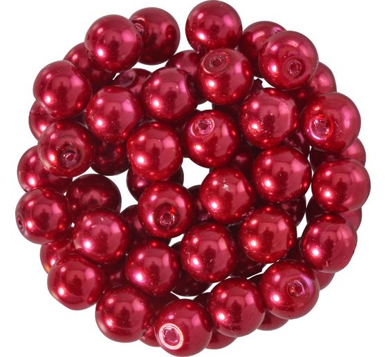 Glazen waskralen, Ø 6 mm, 55 stuks