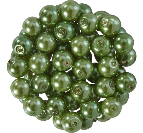 Glazen waskralen, Ø 6 mm, 55 stuks