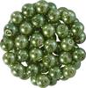 Glass wax beads, Ø 6 mm, 55 pieces