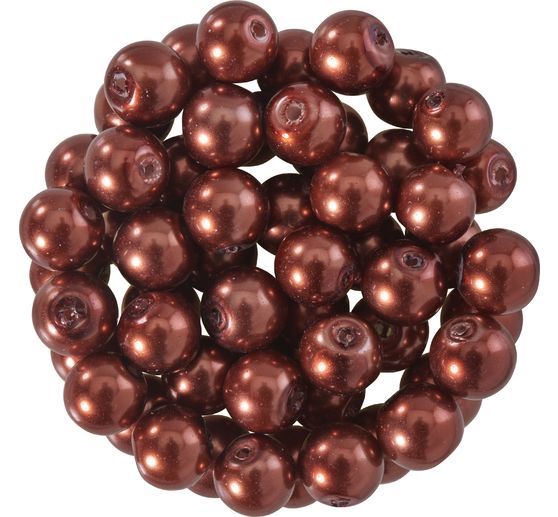Glazen waskralen, Ø 6 mm, 55 stuks
