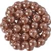 Glass wax beads, Ø 6 mm, 55 pieces