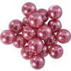 Glazen waskralen, Ø 10 mm, 20 stuks Roze