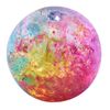 Glitter beads, Ø 8 mm, 20 pieces Rainbow