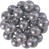 Glazen waskralen, Ø 8mm, 25st., goudgeel (lichtoranje) Donkergrijs