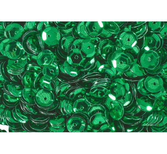 Pailletten gewelfd, metallic