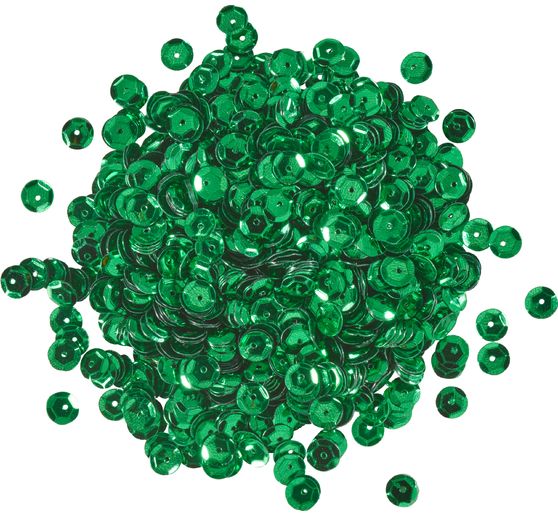 Pailletten gewelfd, metallic