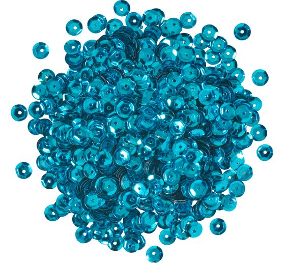Pailletten gewelfd, metallic