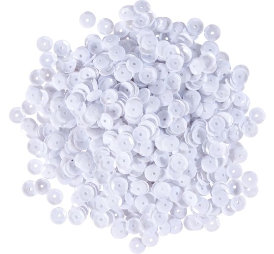 Pailletten gewelfd, metallic