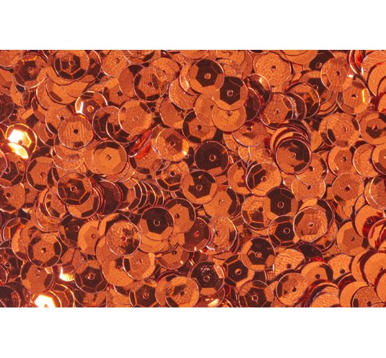 Pailletten gewelfd, metallic