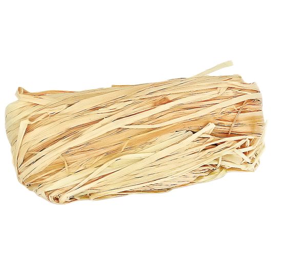 Natural bast, natural colour