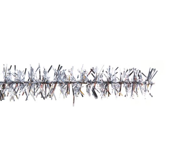 VBS Chenille wire "Silver", 8 mm, 50 cm, 10 pieces