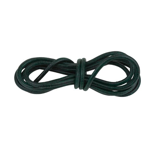 Leather strap round, Ø 1 mm