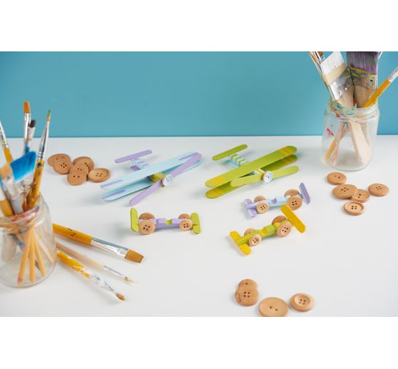 VBS Wooden clamp parts, 100 pcs.