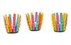 VBS Wooden clamp parts, 100 pcs.